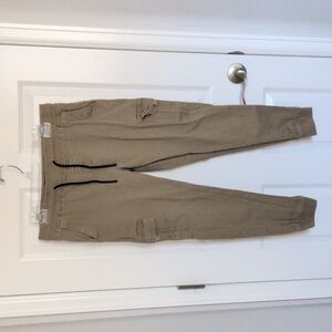 Seven Souls Boys Dark Khaki Cargo Joggers - L